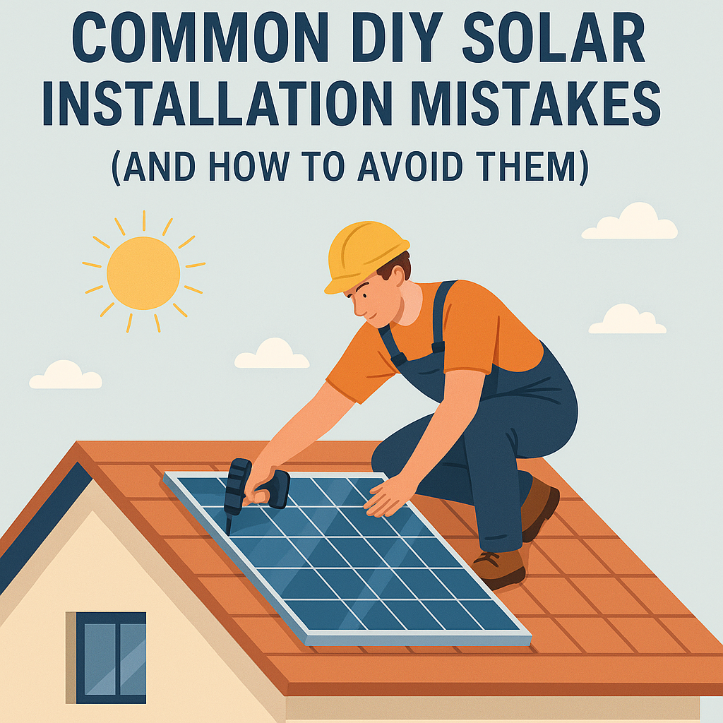 Common DIY Solar Installation Mistakes