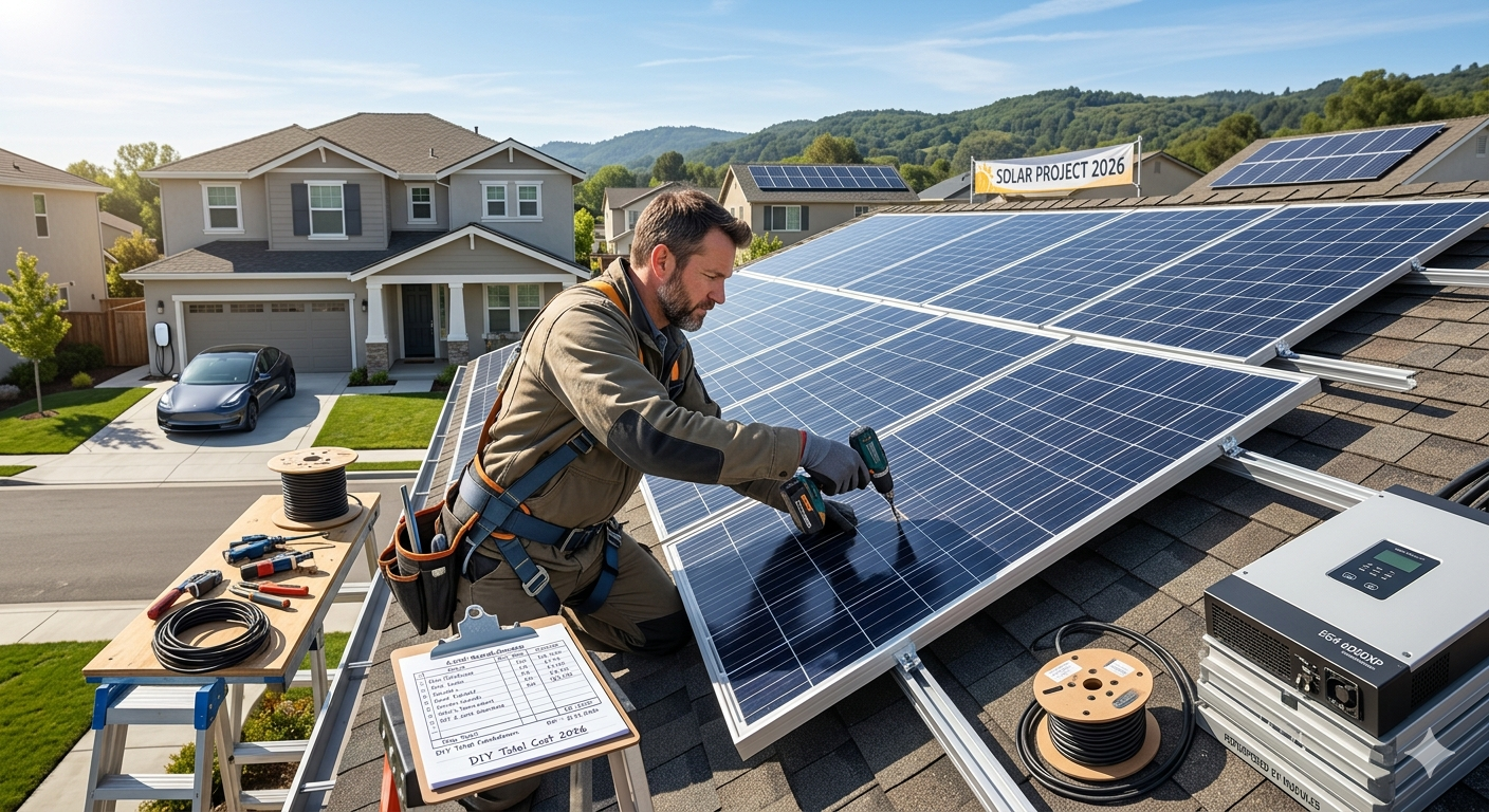 How Much Does a DIY Solar Setup Actually Cost in 2026?