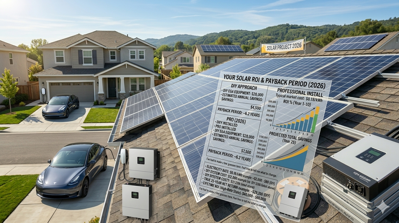 Solar Panel Payback Period: How to Calculate Your Real ROI